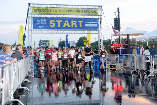 Akron Life Events Akron Marathon Race Series Goodyear Half