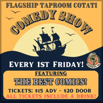 Sonoma County Gazette Events Comedy Flagship Taproom Cotati