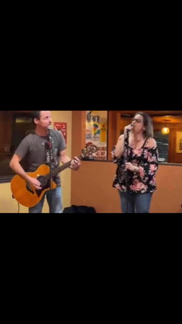 Jay and Dina duo perform music @ Mulligan's Lagoon Pizza Pub & Putt