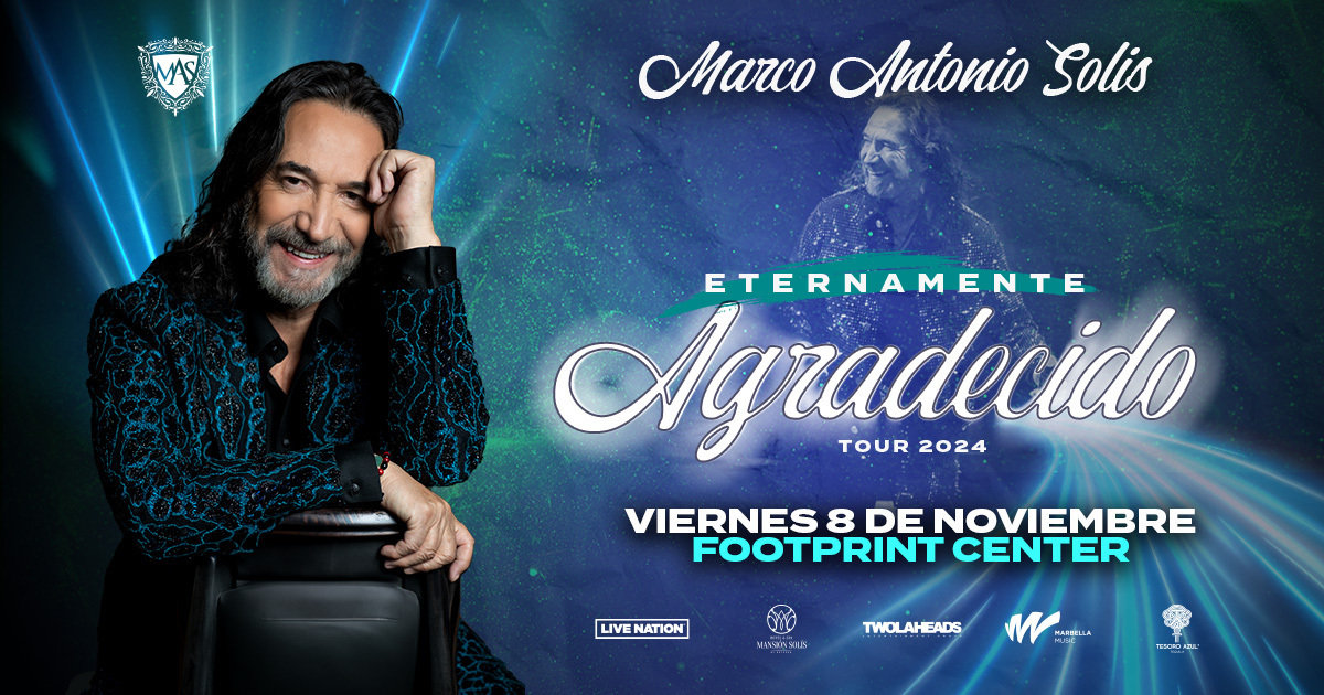 Marco Antonio Solís: Eternamente Agradecido World Tour 2024