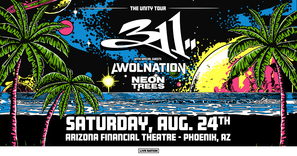 311: Unity Tour with special guests AWOLNATION & Neon Trees