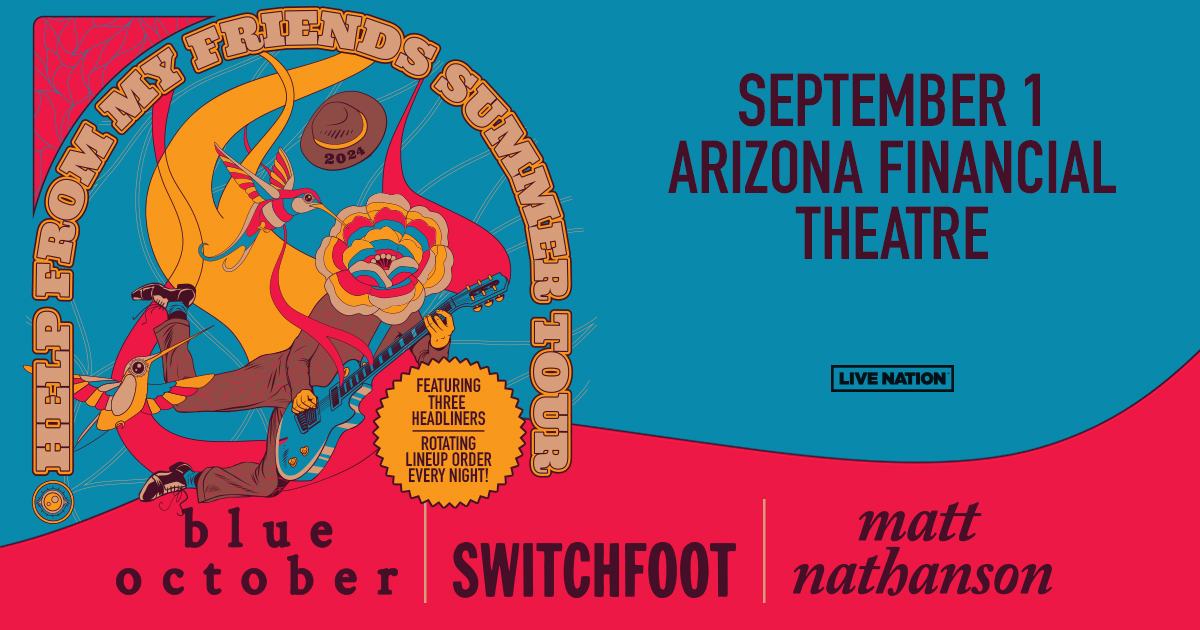 Switchfoot / Blue October / Matt Nathanson - Help From My Friends Tour