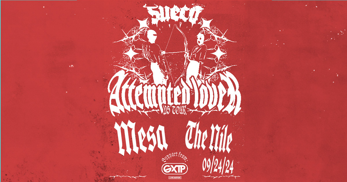 Sueco - My Attempted Lover Tour