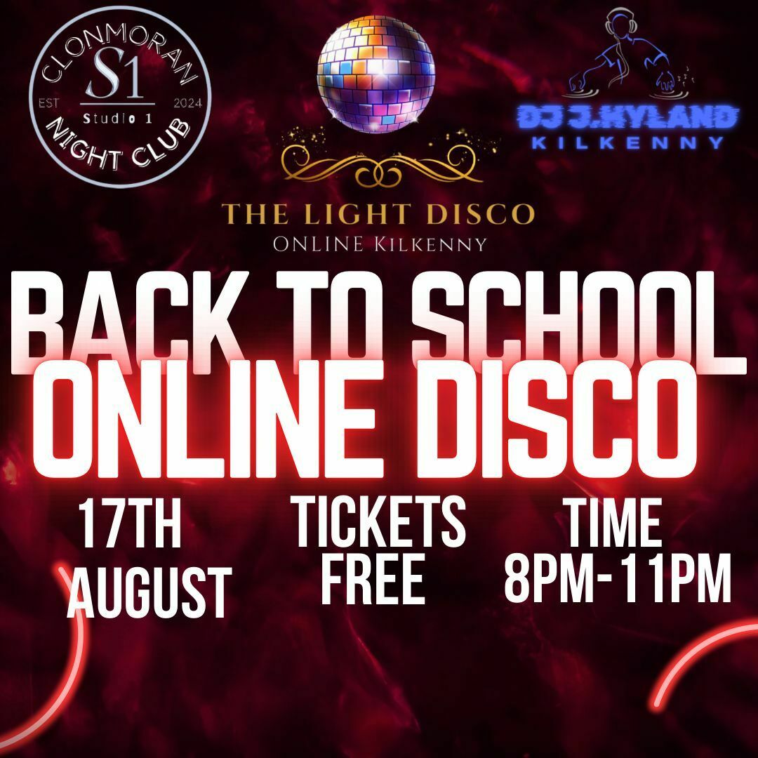 back to school Light Disco