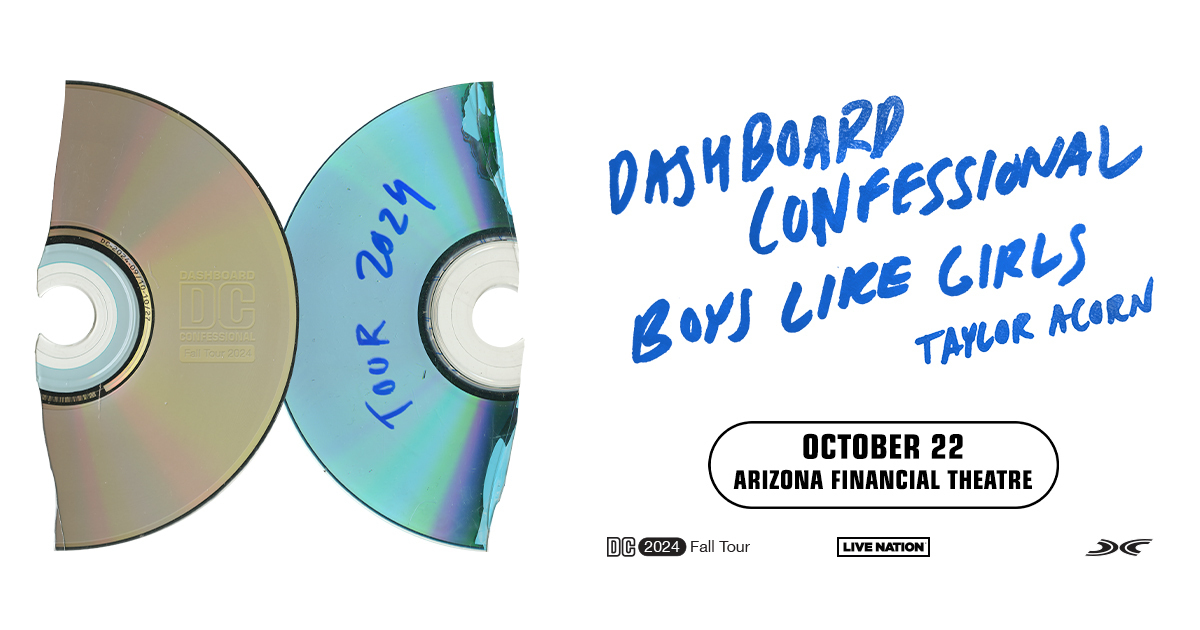 Dashboard Confessional - Fall Tour 2024