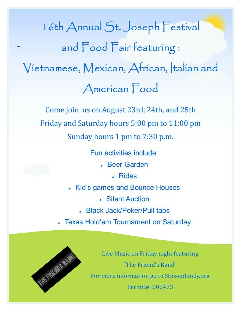 St. Joseph Festival and Food Fair - St. Joseph Festival and Food Fair