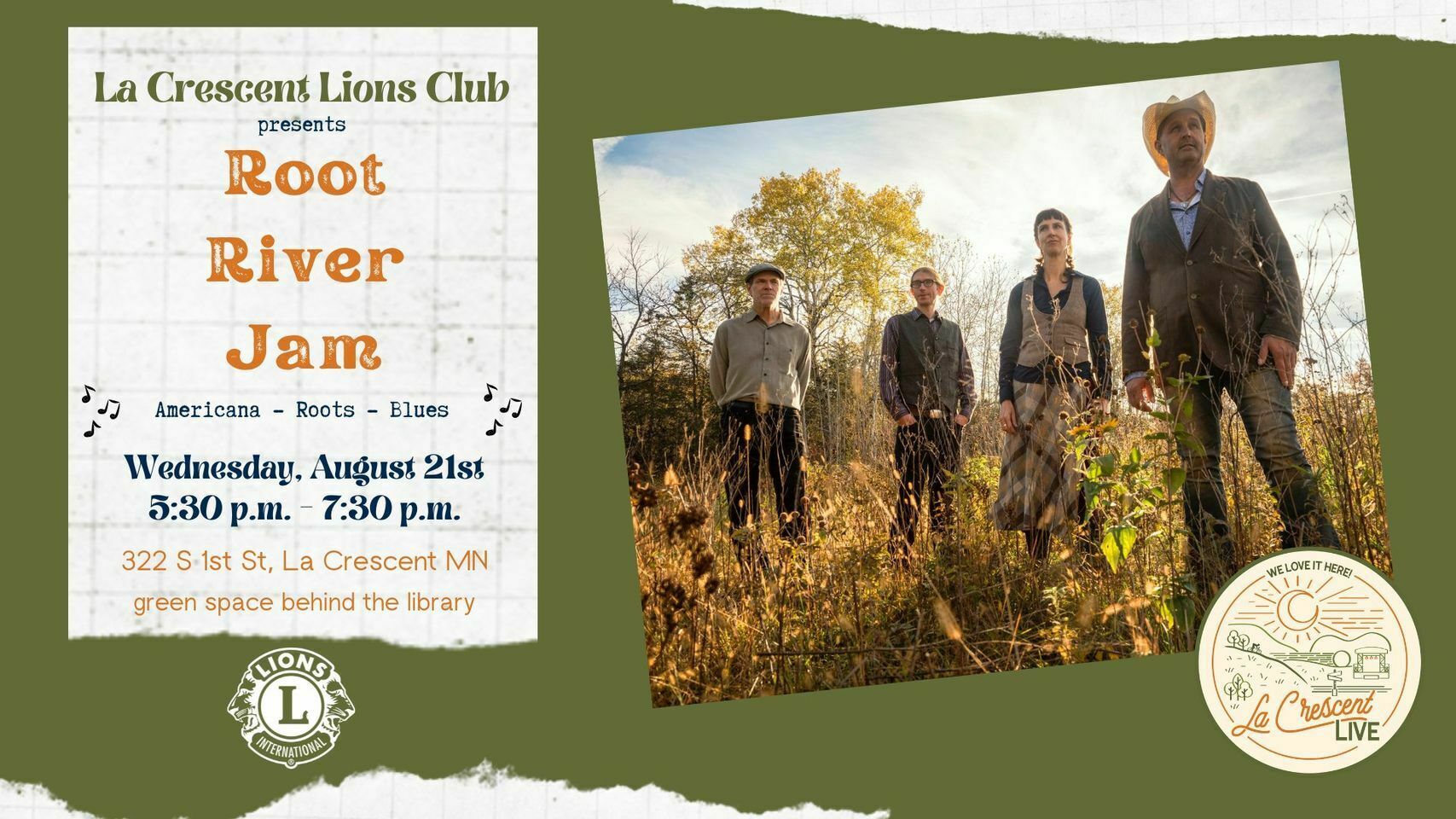 La Crescent Live with Root River Jam!