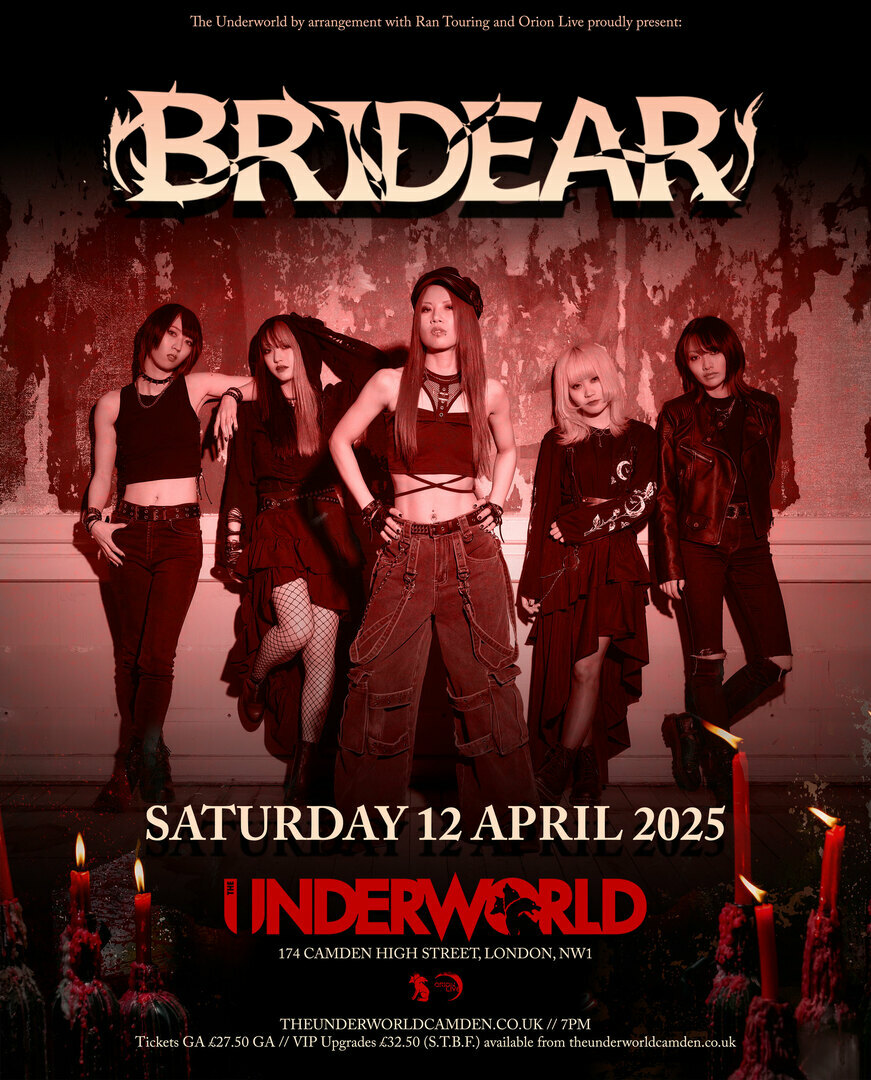 BRIDEAR at The Underworld - London - BRIDEAR at The Underworld - London