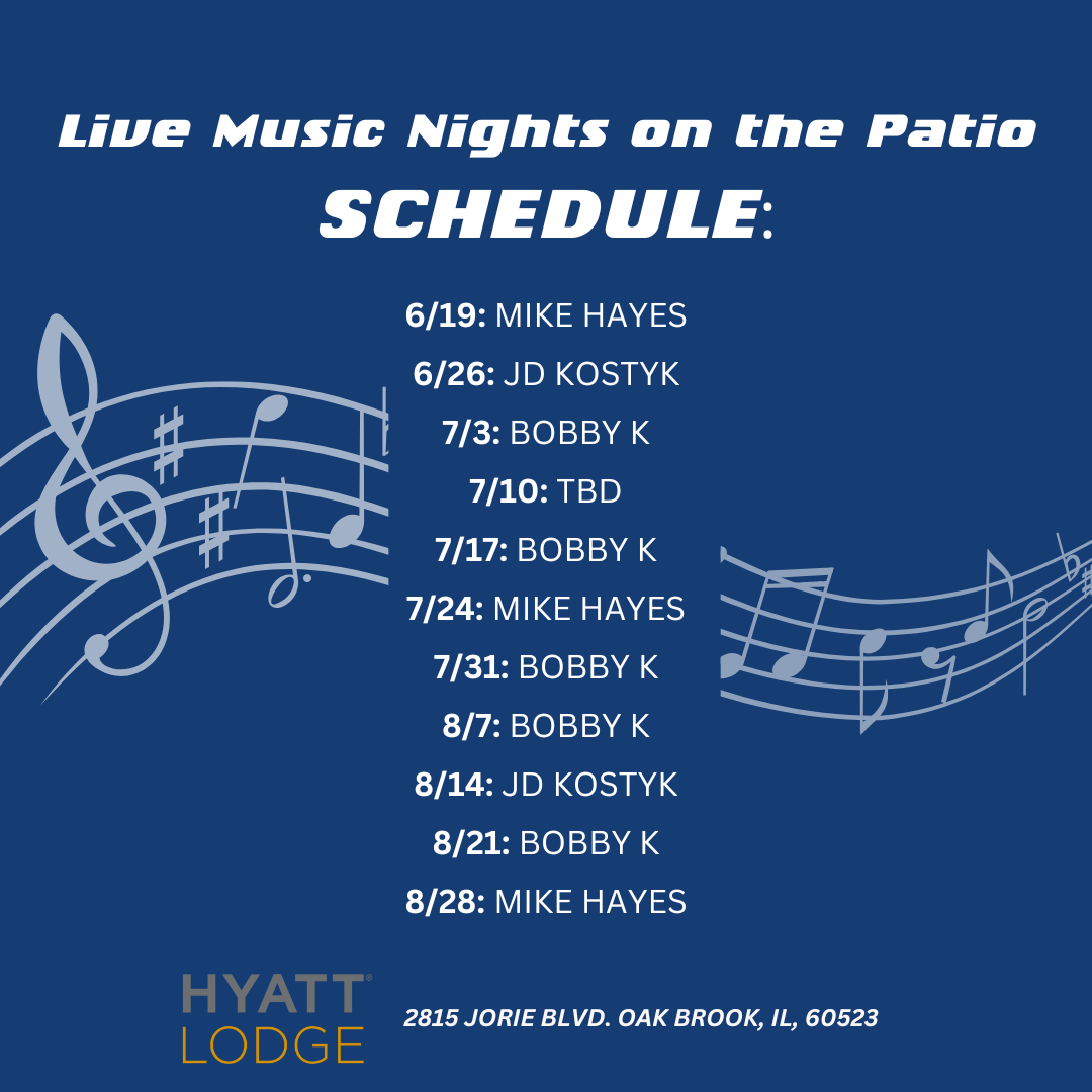 Hyatt Lodge Presents Live Music on the Patio
