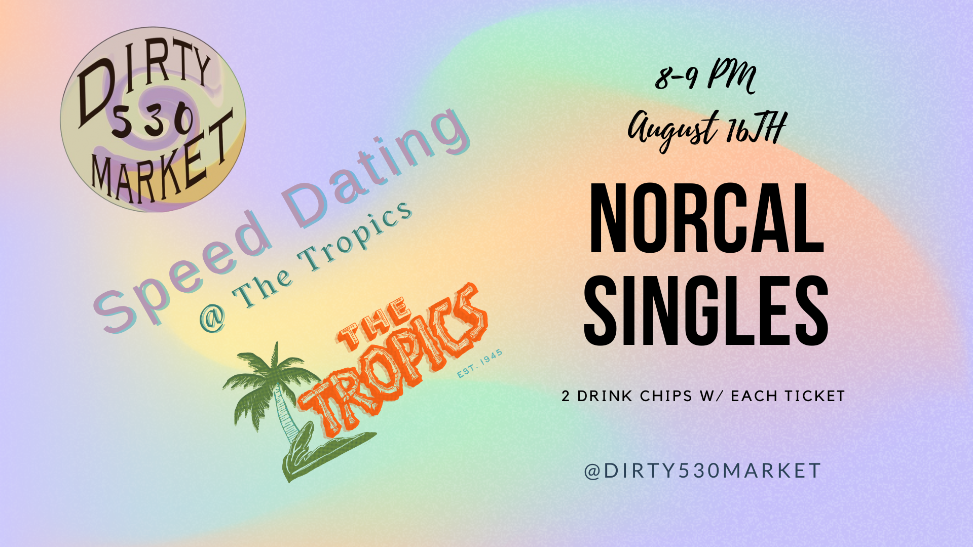 Speed Dating @ The Tropics