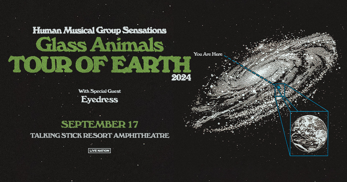 Human Musical Group Sensations GLASS ANIMALS: TOUR OF EARTH