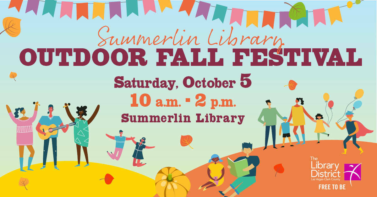 Summerlin Library Outdoor Fall Festival and Craft Fair