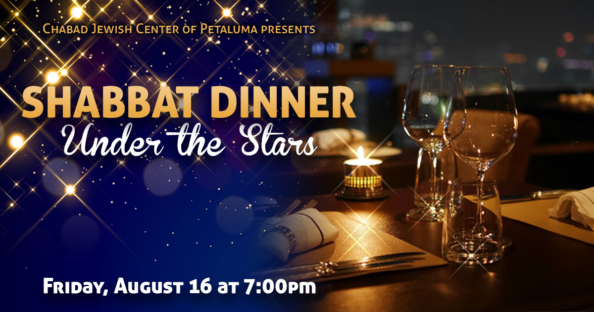 Shabbat Dinner Under the Stars