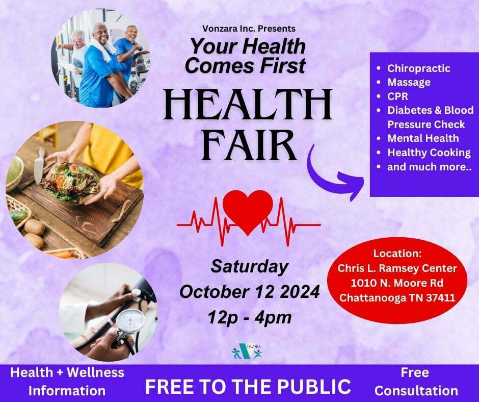 Your Health Comes First - Health Fair
