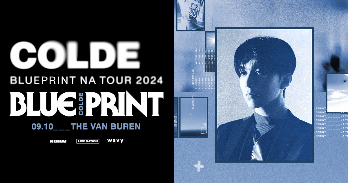 Colde 'BluePrint' North America Tour 2024