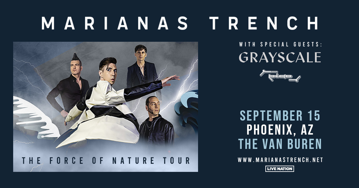 Marianas Trench - The Force of Nature Tour