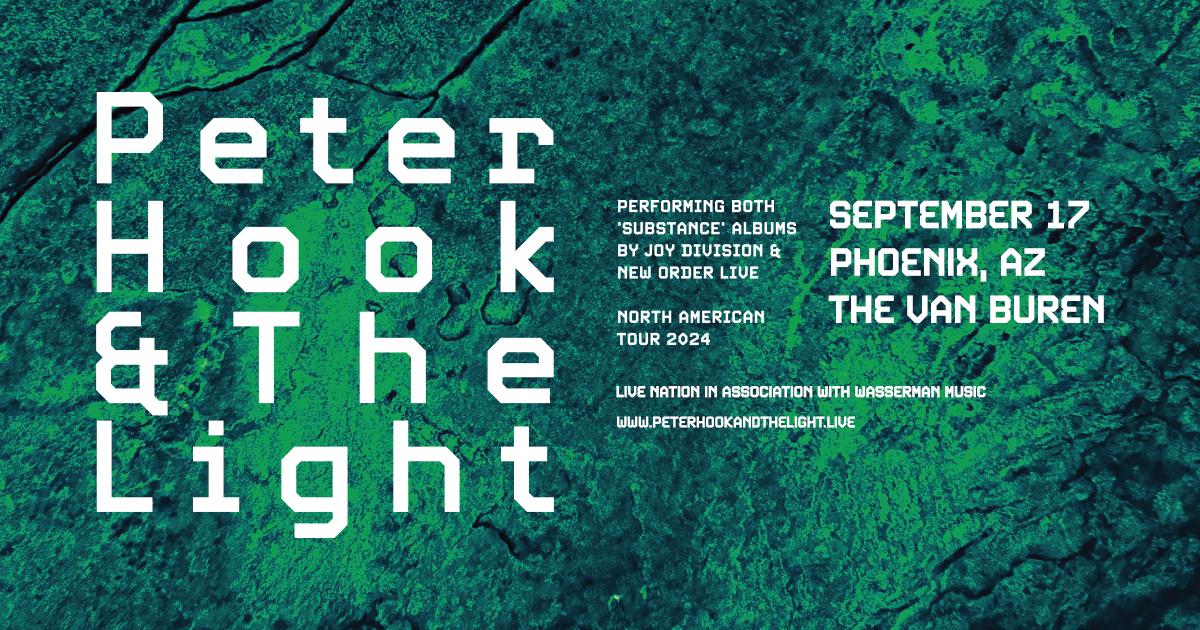 Peter Hook & The Light - North American Tour 2024