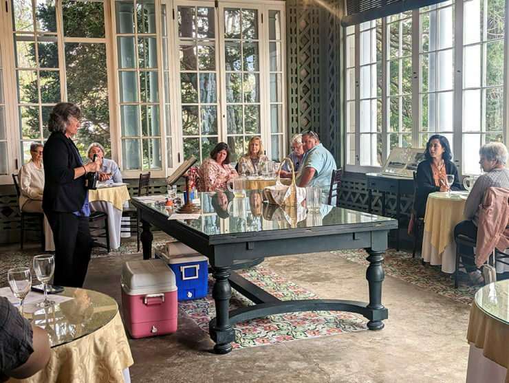Wine Tasting Series on the Porch with Lynda Gaines