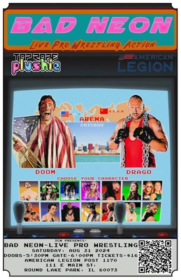 Chicago Reader Events Third Coast Wrestling presents Bad Neon