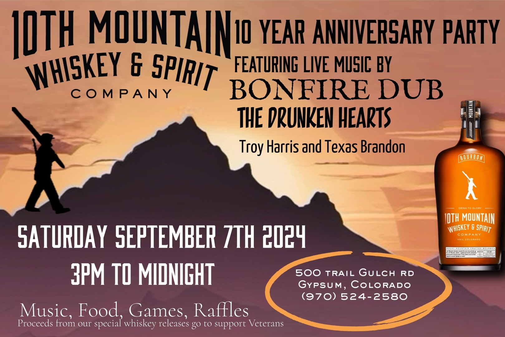 10th Mountain Whiskey 10 Year Anniversary Party