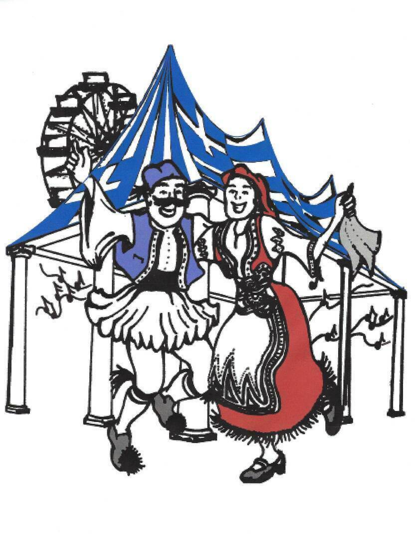 Traditional Greek cuisine at the lively Greek Festival in Brockton 2025
