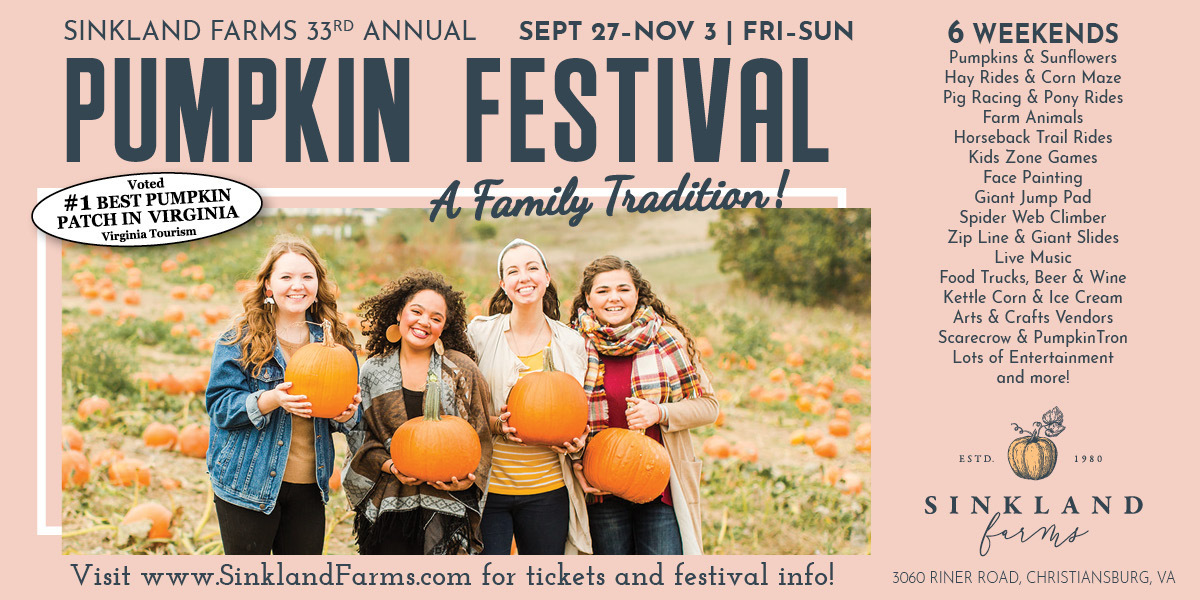 Sinkland Farms 33rd Annual Pumpkin Festival - Sinkland Farms 33rd Annual Pumpkin Festival