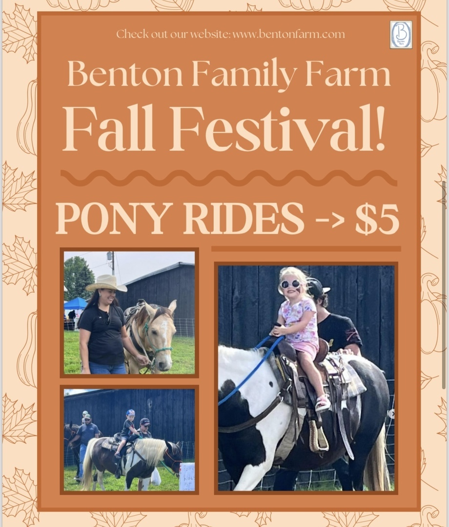 Benton Farm Fall Festival & Craft Show (Sat/Sun) - Benton Farm Fall Festival & Craft Show (Sat/Sun)
