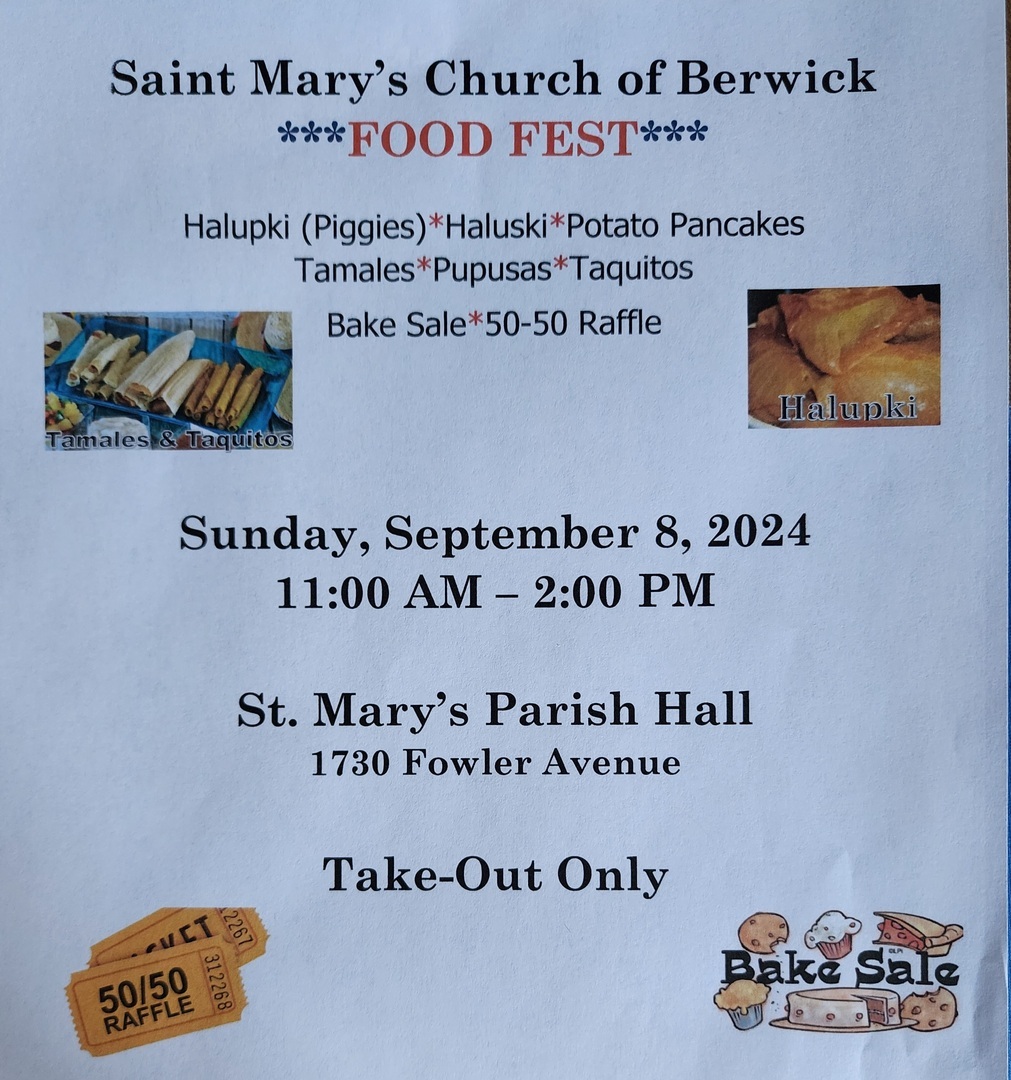 St. Mary's Church of Berwick Food Fest