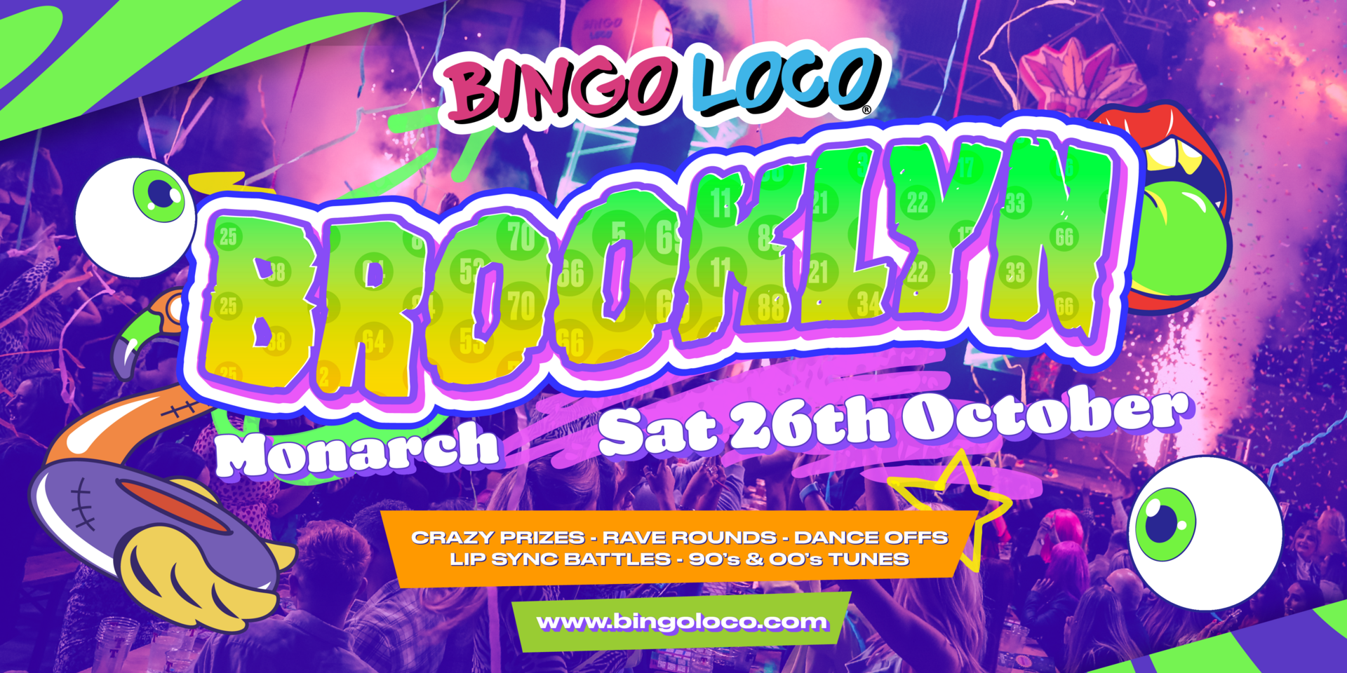 Bingo Loco New York - World's Biggest Bingo Party