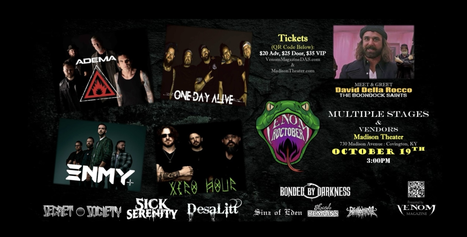 Roctober with ROCCO of The Boondock Saints