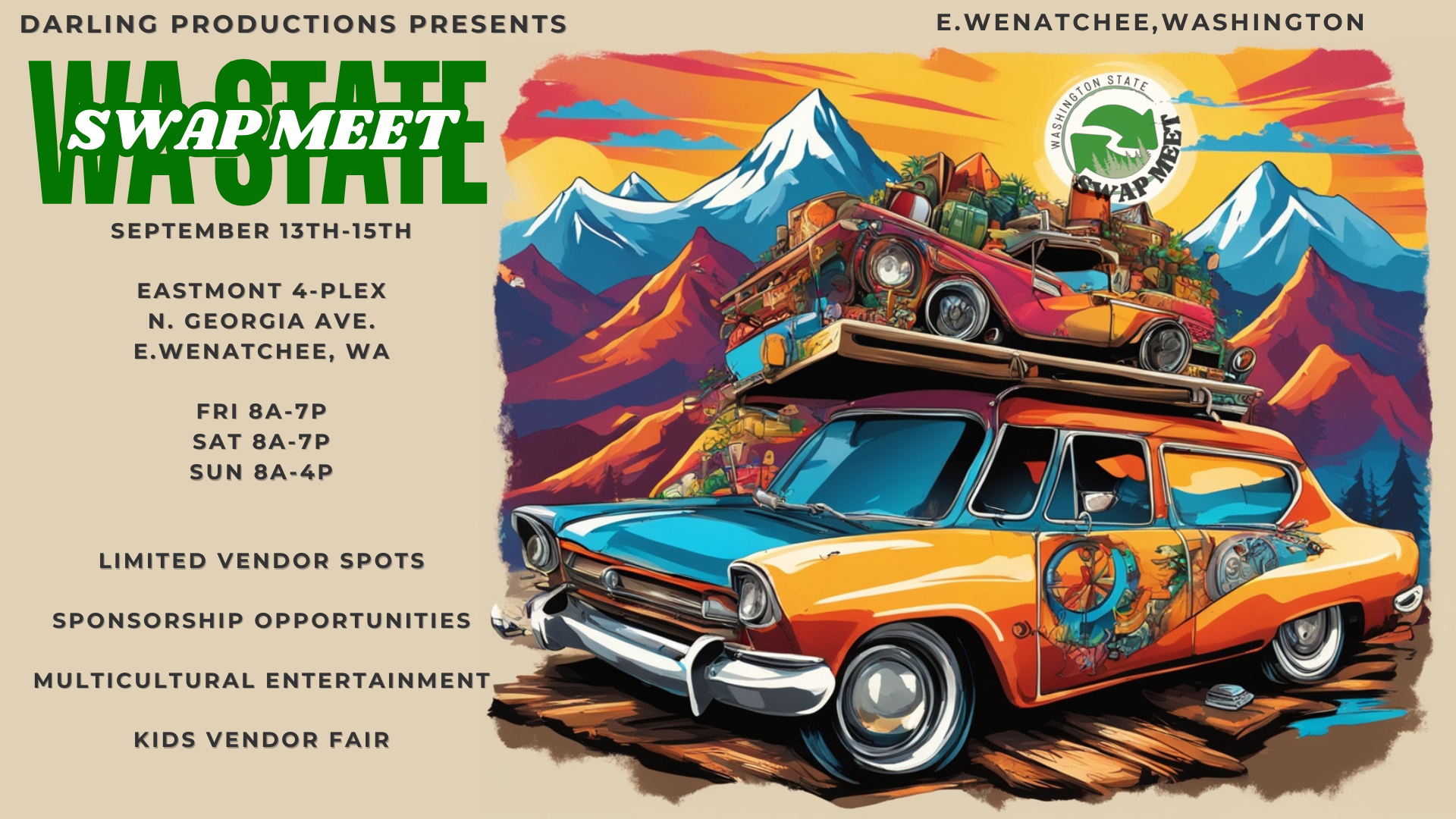 WA State Swap Meet presented by Darling Productions