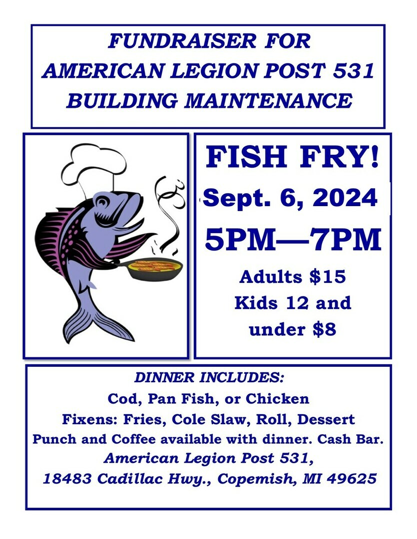 American Legion Post 531 Fish Fry!
