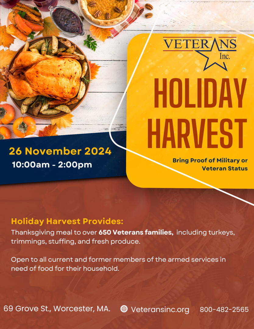 Veterans Inc. Holiday Harvest (Thanksgiving Supplies)