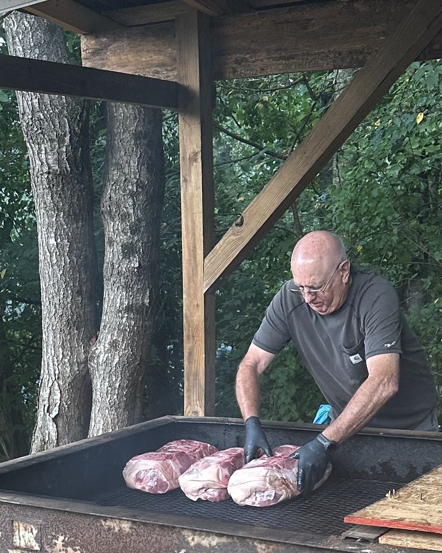 Authentic WNC Smoked Barbecue Served at Scouting America Fund-Raiser