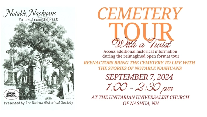 Nashua Historical Cemetery  - New Hampshire Magazine Events