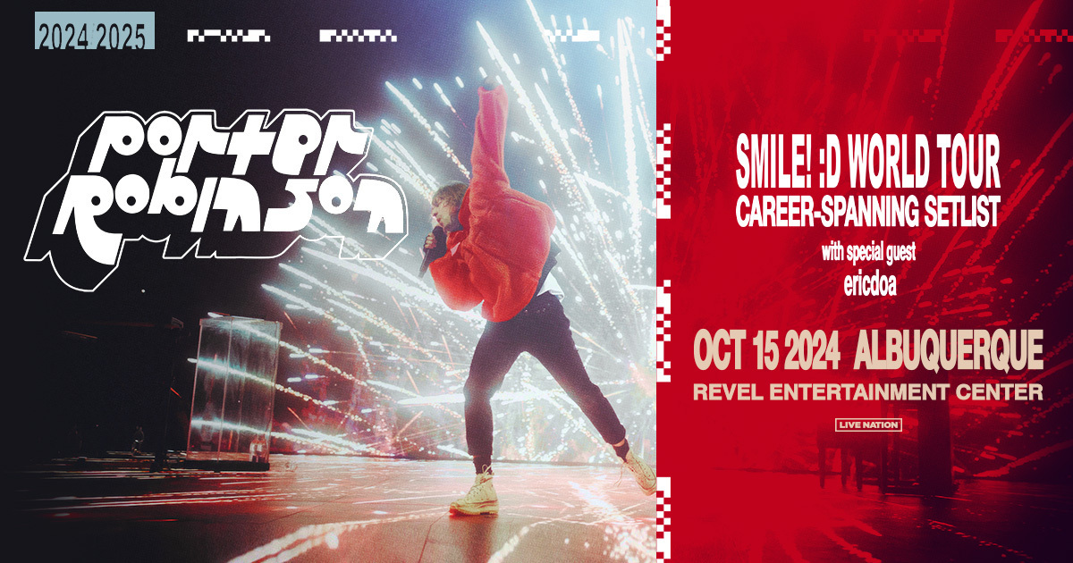 Porter Robinson SMILE! :D World Tour