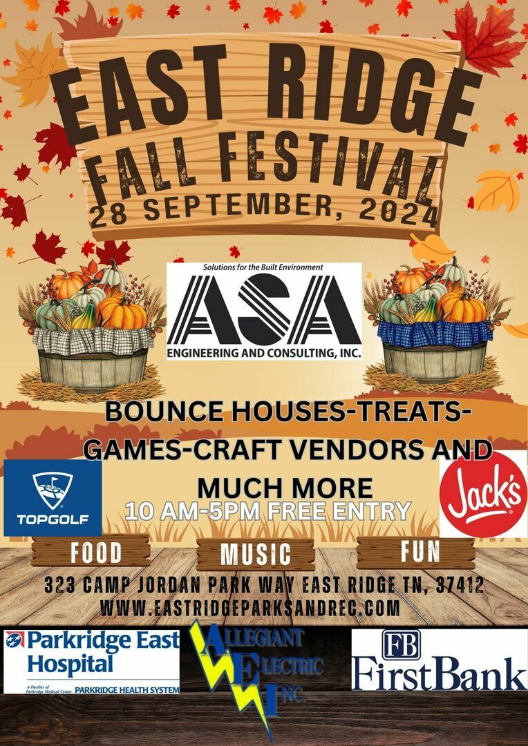 East Ridge 3rd Annual Fall Festival