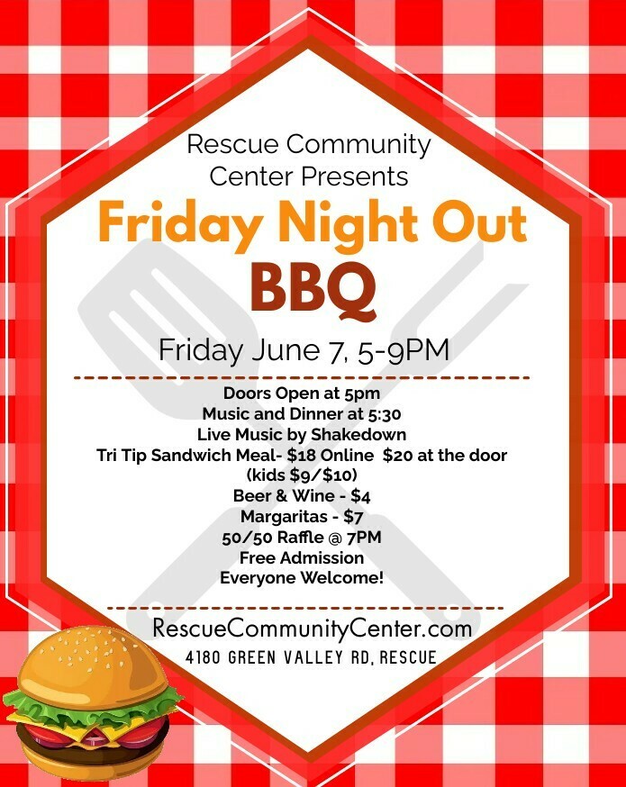 Friday Night Out @ Rescue Community Center