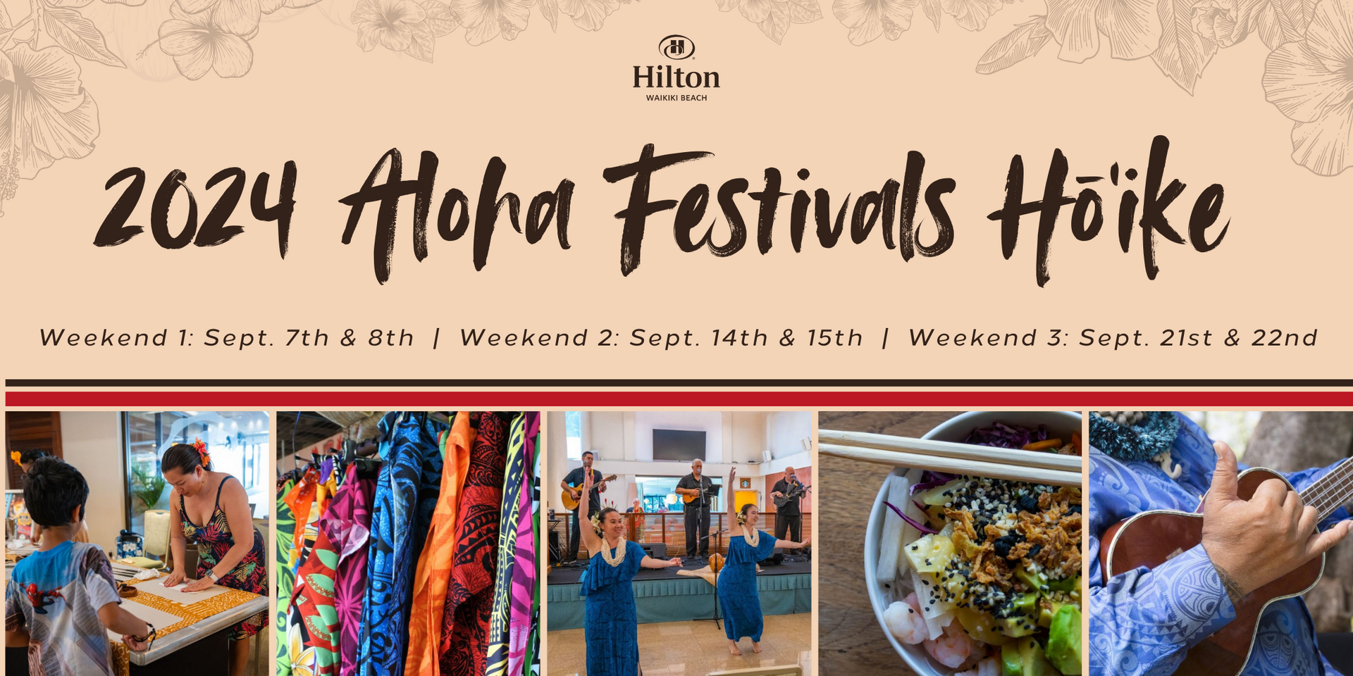 Aloha Festivals Ho?ike at Hilton Waikiki Beach