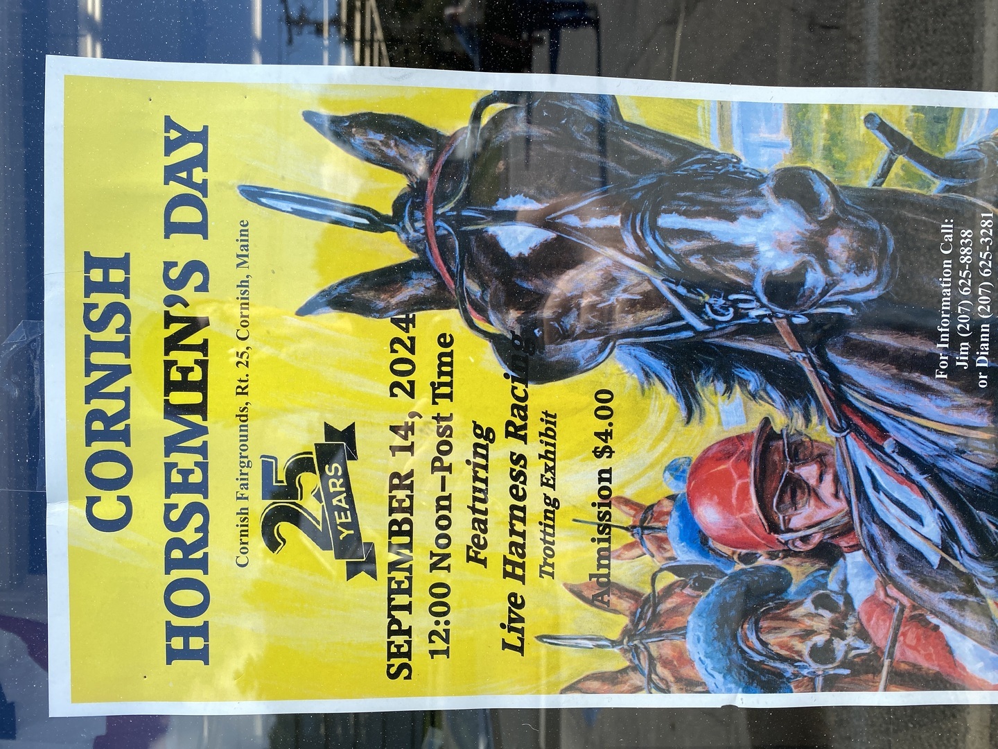 Cornish Trotting Park horses men’s day