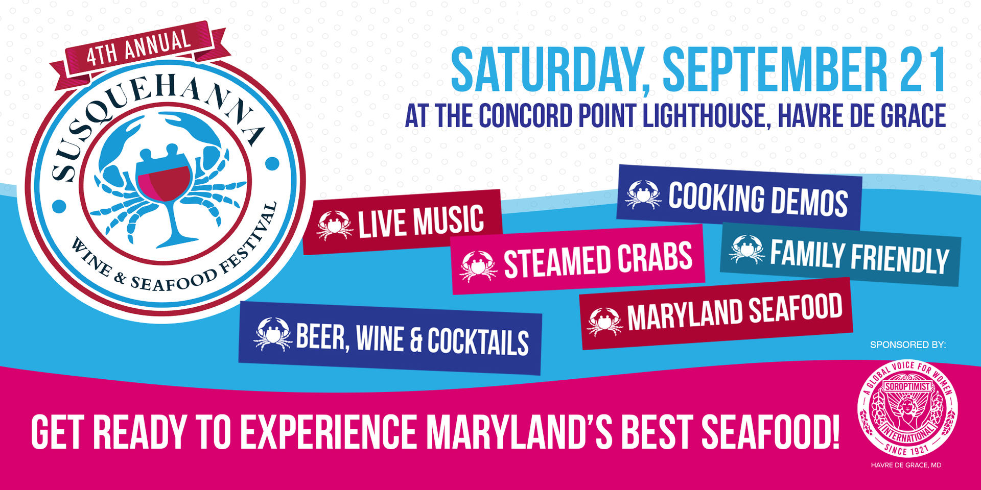 4th Annual Susquehanna Wine & Seafood Fest - 4th Annual Susquehanna Wine & Seafood Fest