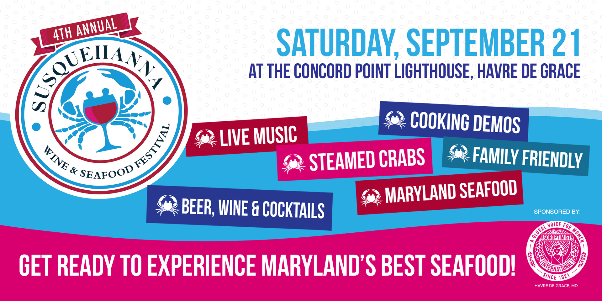 4th Annual Susquehanna Wine & Seafood Fest - 4th Annual Susquehanna Wine & Seafood Fest