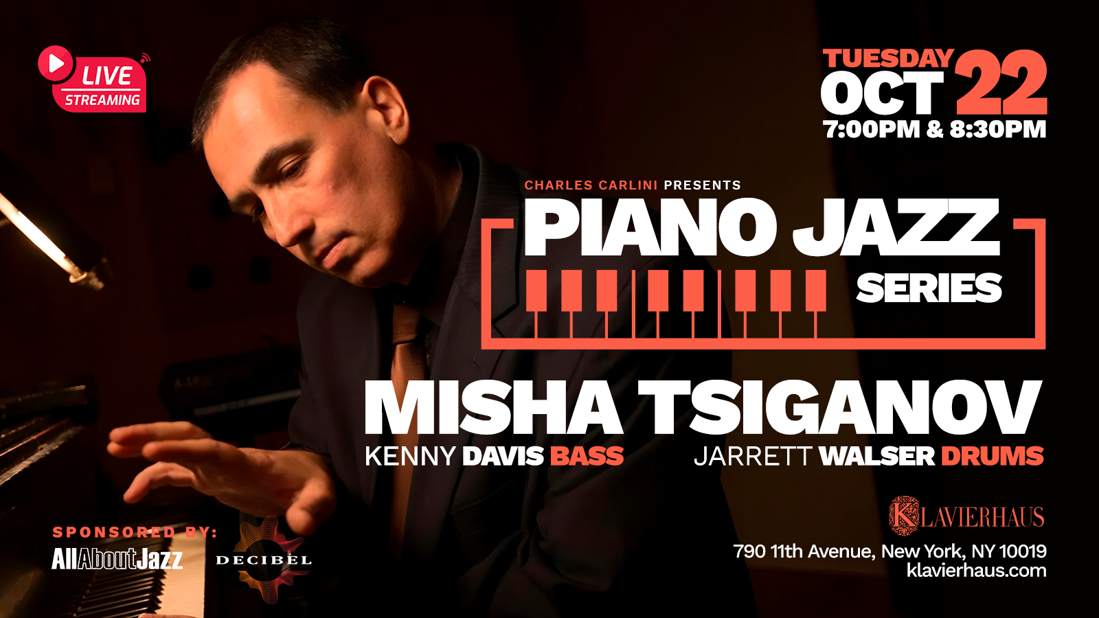 Piano Jazz Series: Misha Tsiganov