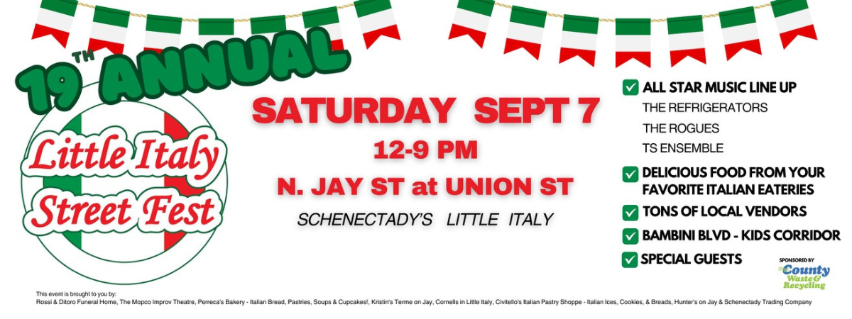Schenectady's Little Italy Street Festa