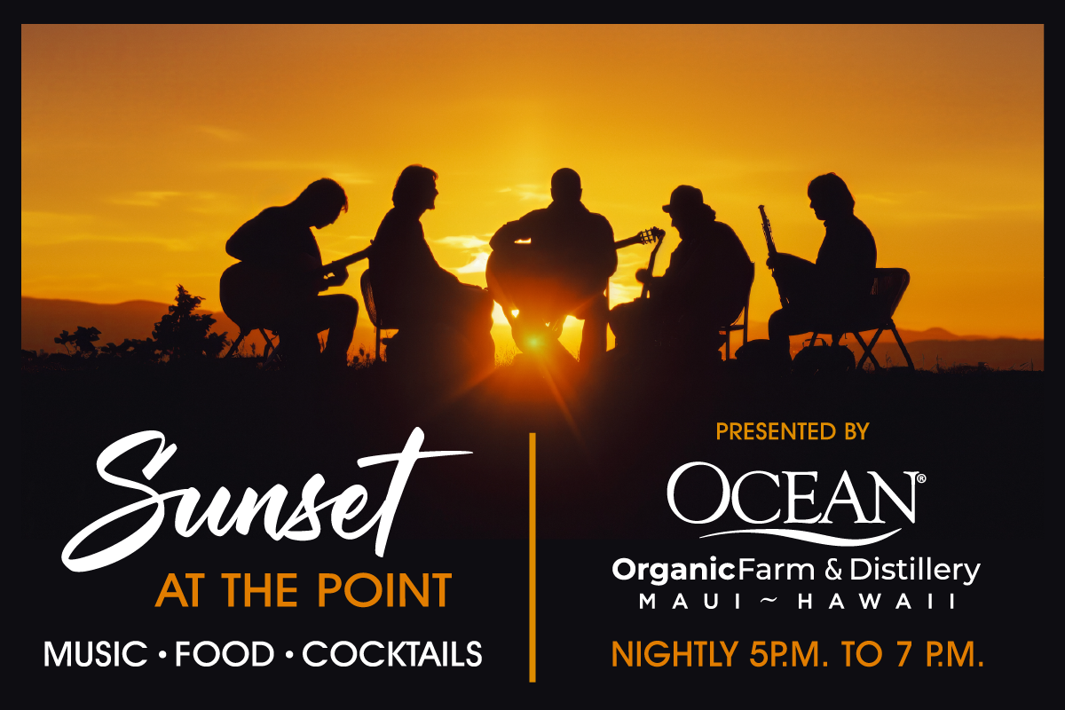 Sunset At The Point with Fo Shua Maui featuring Island Style Guitar & Ukulele Classics!
