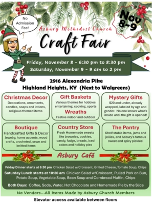 Church Craft Fairs Near Me First Congregational Church Of South
