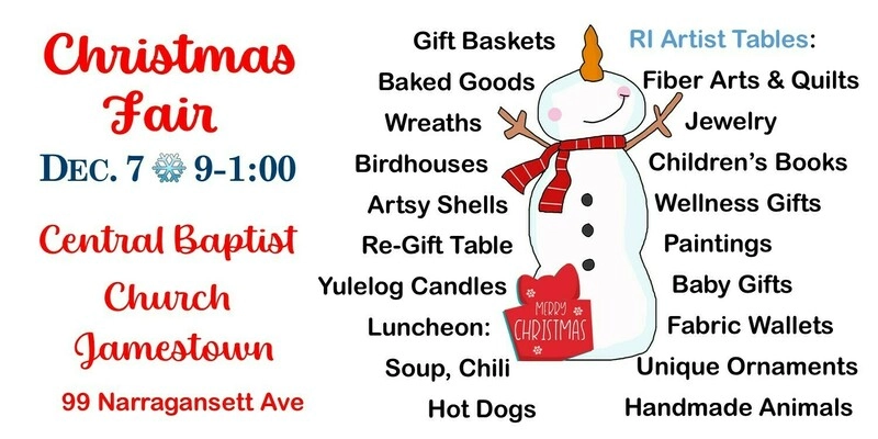 Annual Christmas Fair at Jamestown&rsquo;s  - Providence Journal Events