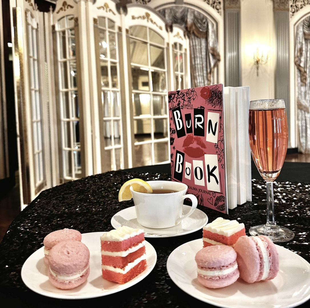 'On Sundays, We Wear Pink' Tea Party at HOTEL DU PONT