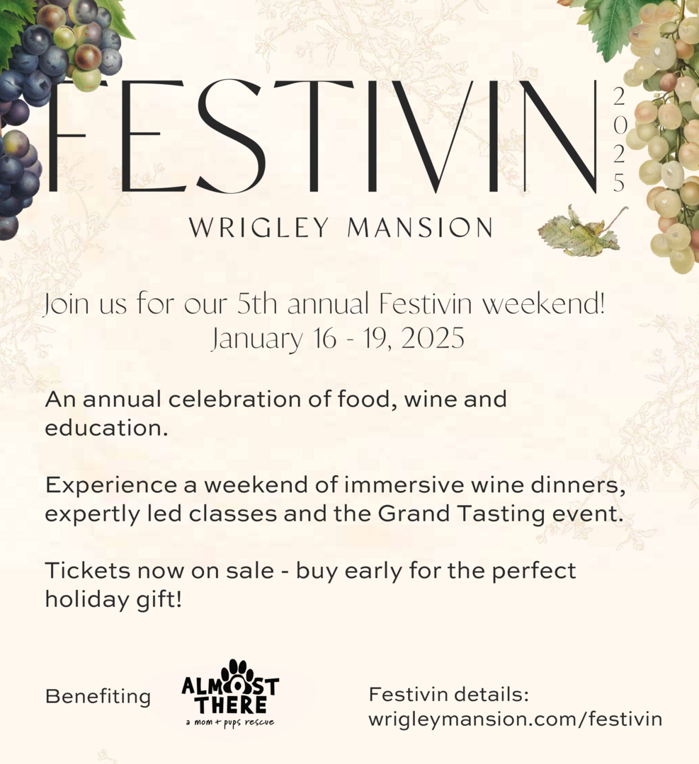 Festivin at Wrigley Mansion