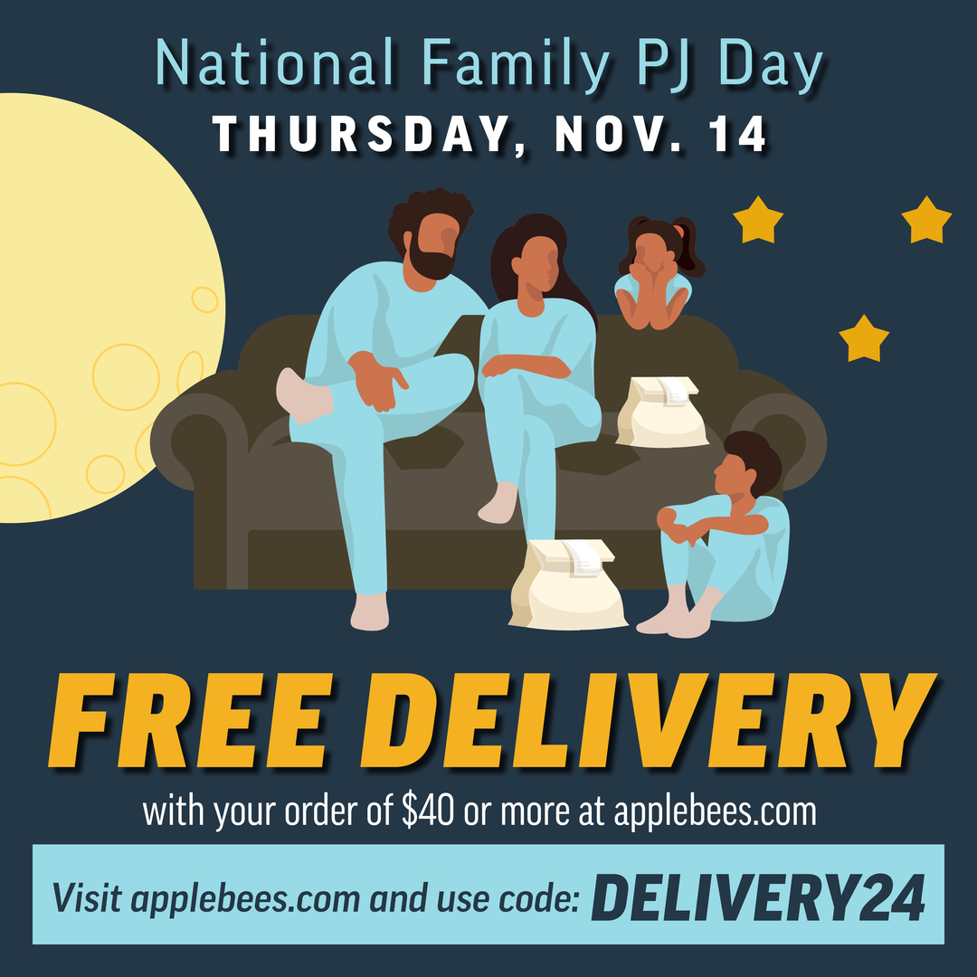 Doherty-owned Applebee’s National Family Pajama Day